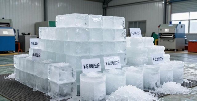 张家口食用冰块多少钱 良臣制冰厂最新报价