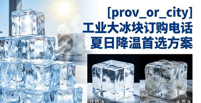 张家口工业大冰块订购电话 夏日降温首选方案